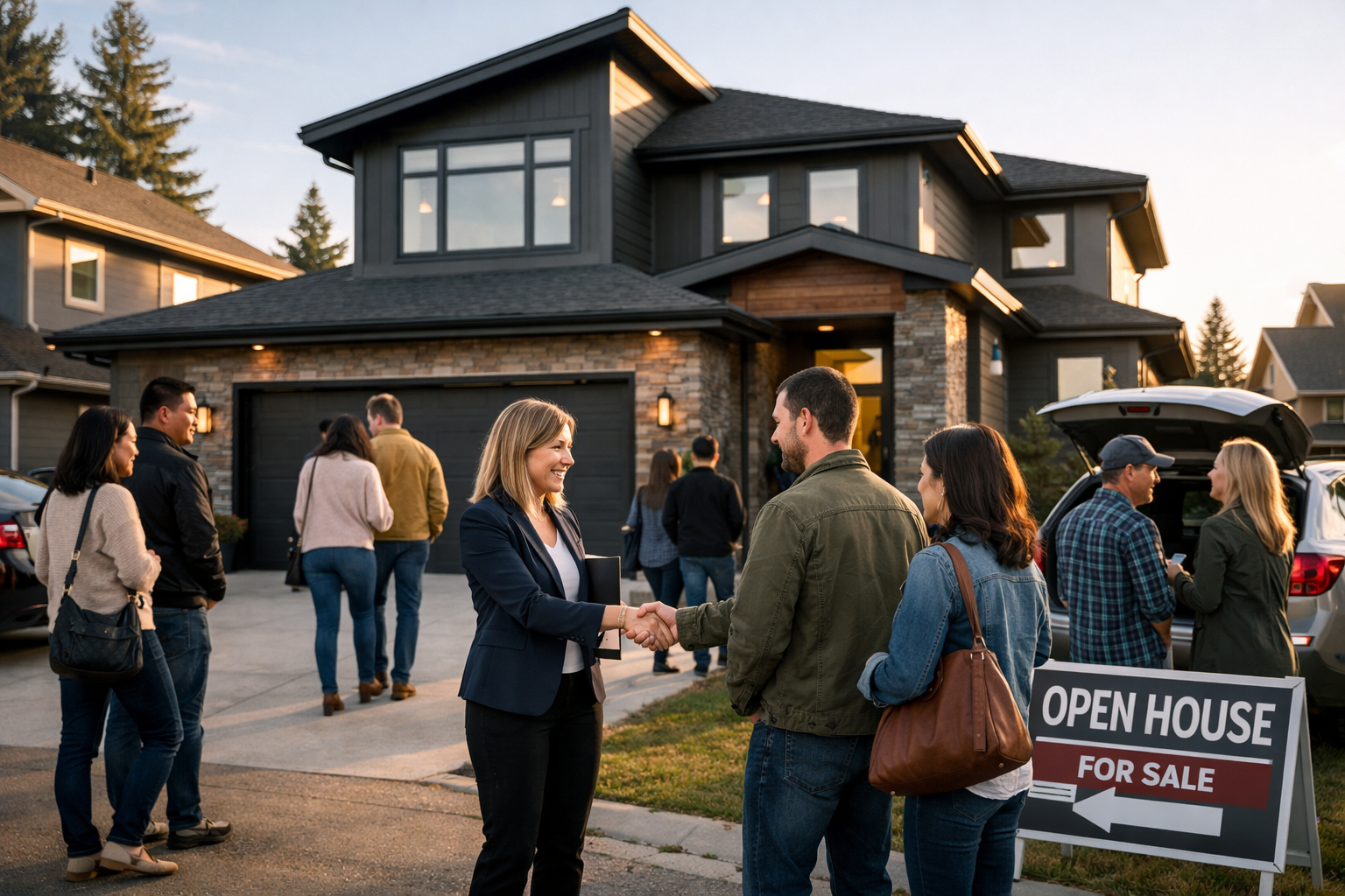 real estate listing attracting buyers during the first week on market in alberta