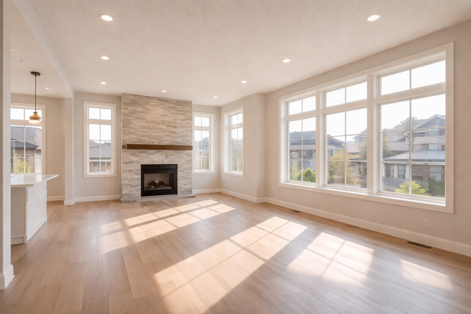 empty home interior while selling a vacant home in alberta